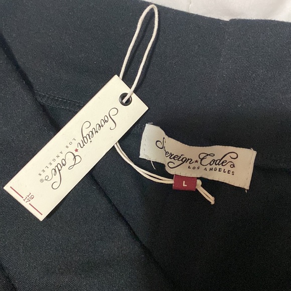 NWT mens sovereign code joggers with zipper detail and faux leather pocket - Picture 3 of 5